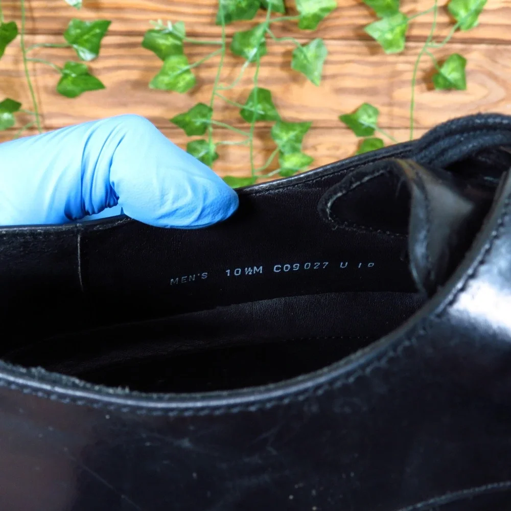 Cole Haan Air Giraldo Mens Apron Toe Oxford 10.5‎ M Dress Shoes Black Leather